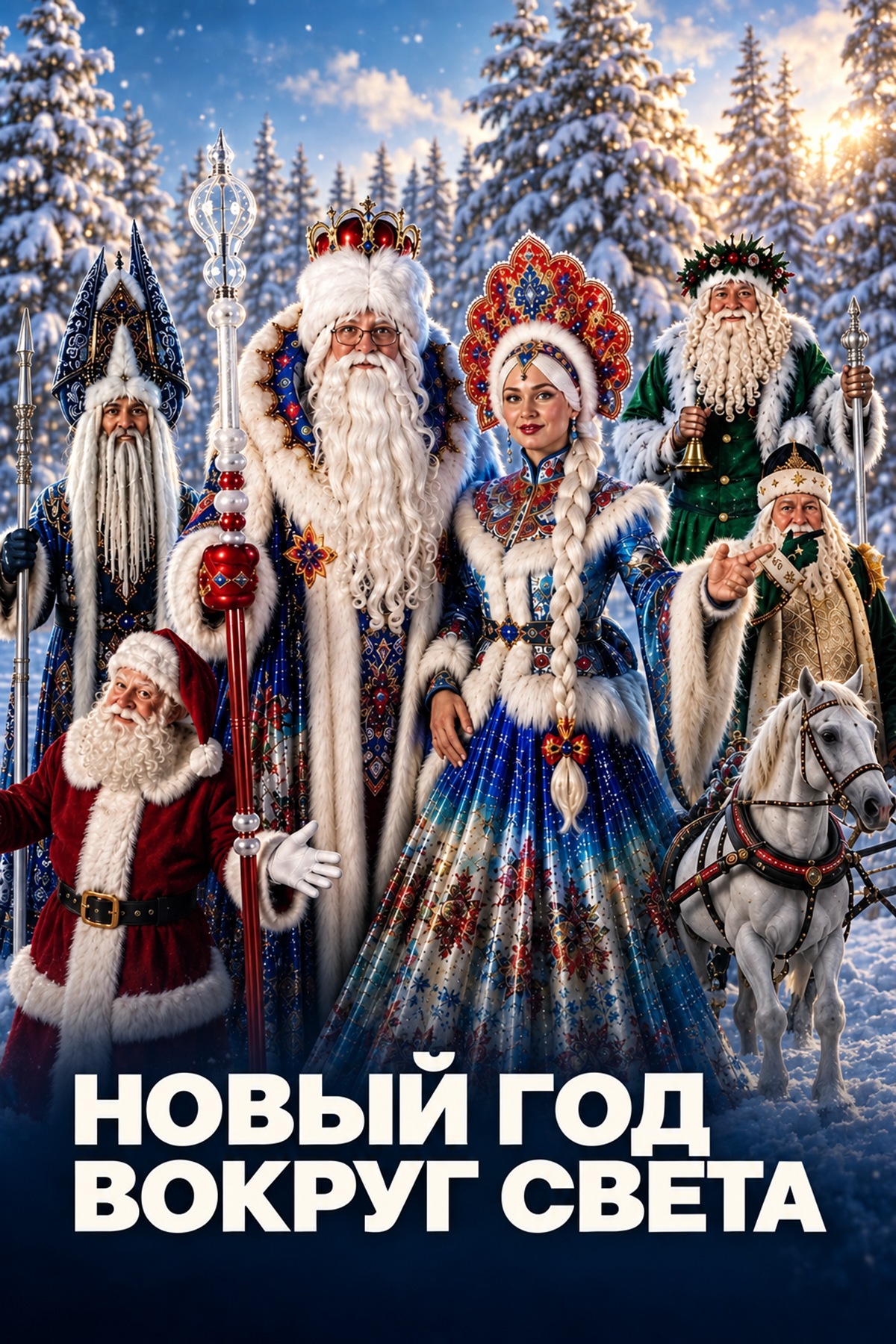 Новый год вокруг света (пересвет)