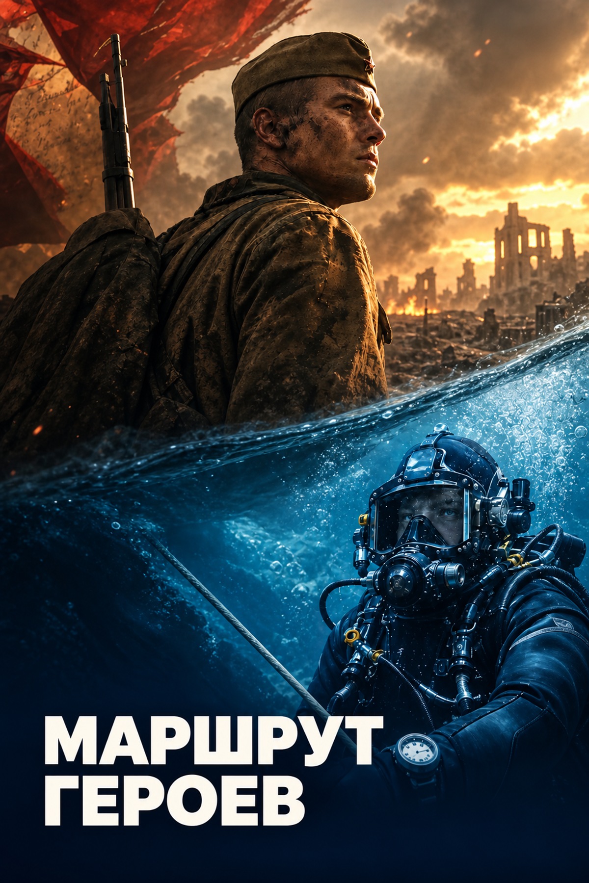 маршрут героев (Мамаев Курган + водолазы)