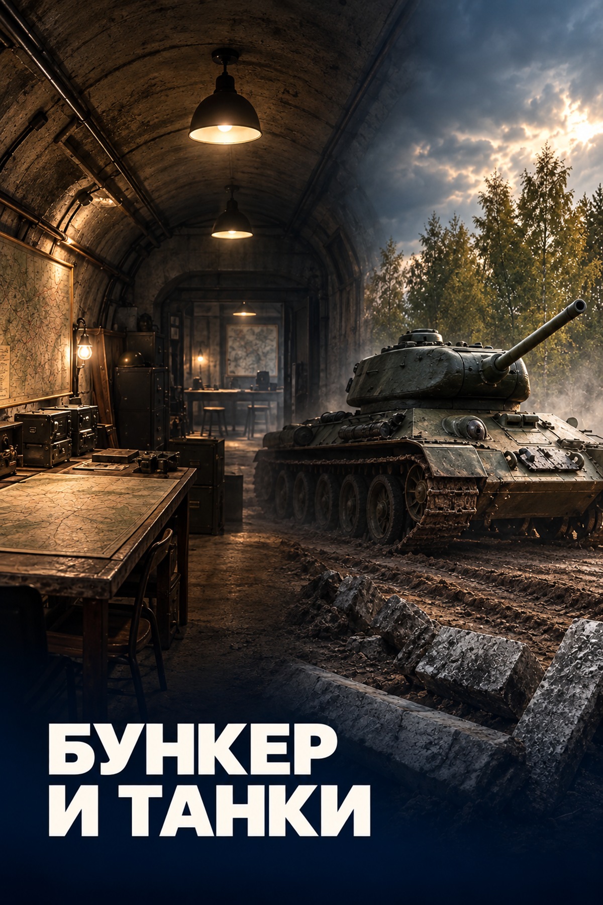 Бункер и танки
